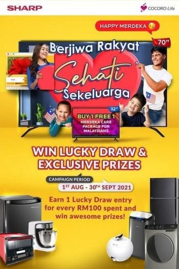 SHARP-Special-Contest-350x525 - Electronics & Computers Events & Fairs Home Appliances Johor Kedah Kelantan Kitchen Appliances Kuala Lumpur Melaka Negeri Sembilan Online Store Pahang Penang Perak Perlis Putrajaya Sabah Sarawak Selangor Terengganu 