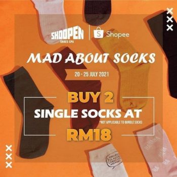 SHOOPEN-Mad-About-Socks-Promo-350x350 - Fashion Lifestyle & Department Store Footwear Johor Kedah Kelantan Kuala Lumpur Melaka Negeri Sembilan Online Store Pahang Penang Perak Perlis Promotions & Freebies Putrajaya Sabah Sarawak Selangor Terengganu 