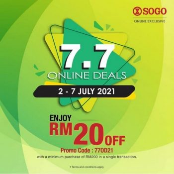 SOGO-7.7-Online-Deals-350x350 - Johor Kedah Kelantan Kuala Lumpur Melaka Negeri Sembilan Online Store Pahang Penang Perak Perlis Promotions & Freebies Putrajaya Sabah Sarawak Selangor Supermarket & Hypermarket Terengganu 