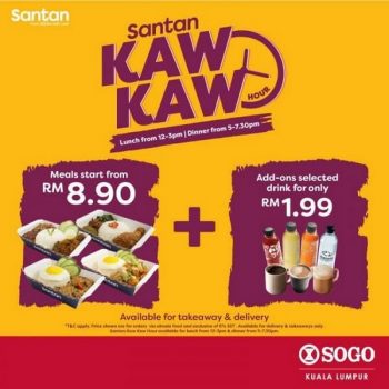 Santan-Kaw-Kaw-Promo-on-SOGO-350x350 - Beverages Food , Restaurant & Pub Kuala Lumpur Promotions & Freebies Selangor 