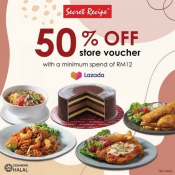 Secret-Recipe-50-off-Promo-350x350 - Beverages Cake Food , Restaurant & Pub Johor Kedah Kelantan Kuala Lumpur Melaka Negeri Sembilan Pahang Penang Perak Perlis Promotions & Freebies Putrajaya Sabah Sarawak Selangor Terengganu 