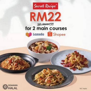 Secret-Recipe-7.7-Deals-350x350 - Beverages Food , Restaurant & Pub Johor Kedah Kelantan Kuala Lumpur Melaka Negeri Sembilan Online Store Pahang Penang Perak Perlis Promotions & Freebies Putrajaya Sabah Sarawak Selangor Terengganu 