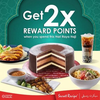 Secret-Recipe-Hari-Raya-Haji-2X-Reward-Points-Promotion-350x350 - Beverages Cake Food , Restaurant & Pub Johor Kedah Kelantan Kuala Lumpur Melaka Negeri Sembilan Pahang Penang Perak Perlis Promotions & Freebies Putrajaya Sabah Sarawak Selangor Terengganu 