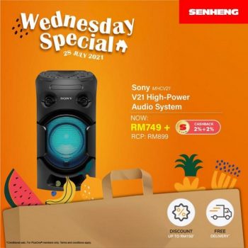 Senheng-Wednesday-Special-Promotion-350x350 - Audio System & Visual System Electronics & Computers Home Appliances Johor Kedah Kelantan Kuala Lumpur Melaka Negeri Sembilan Online Store Pahang Penang Perak Perlis Promotions & Freebies Putrajaya Sabah Sarawak Selangor Terengganu 