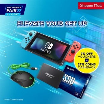 Shopee-Mega-Electronics-Fair-350x350 - Computer Accessories Electronics & Computers Events & Fairs IT Gadgets Accessories Johor Kedah Kelantan Kuala Lumpur Melaka Negeri Sembilan Online Store Pahang Penang Perak Perlis Putrajaya Sabah Sarawak Selangor Terengganu 