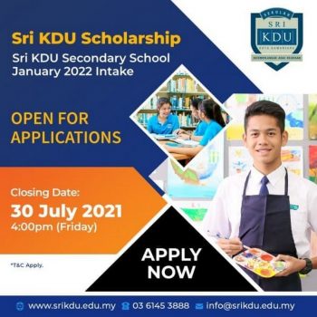 Sri-KDU-Secondary-School-Open-for-Application-350x350 - Events & Fairs Others Selangor 