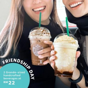 Starbucks-Friendship-Day-Promo-2-350x350 - Beverages Food , Restaurant & Pub Johor Kedah Kelantan Kuala Lumpur Melaka Negeri Sembilan Pahang Penang Perak Perlis Promotions & Freebies Putrajaya Sabah Sarawak Selangor Terengganu 