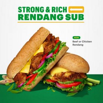 Subway-Rendang-Sub-Promo-350x350 - Beverages Food , Restaurant & Pub Johor Kedah Kelantan Kuala Lumpur Melaka Negeri Sembilan Pahang Penang Perak Perlis Promotions & Freebies Putrajaya Sabah Sarawak Selangor Terengganu 