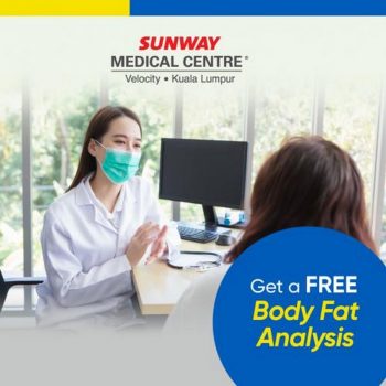 Sunway-Medical-Centre-Free-Body-Fat-Analysis-Promotion-with-Touch-n-Go-350x350 - Beauty & Health Health Supplements Kuala Lumpur Others Promotions & Freebies 