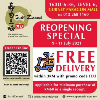 Sushi-Zanmai-ReOpening-Promotion-at-Gurney-Paragon-Mall-350x350 - Beverages Food , Restaurant & Pub Penang Promotions & Freebies Sushi 