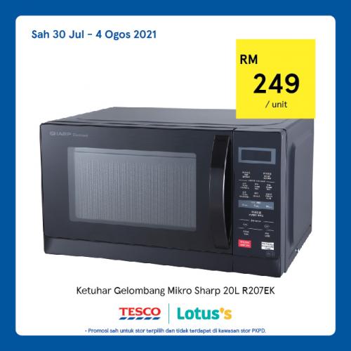 Sharp microwave best sale tesco