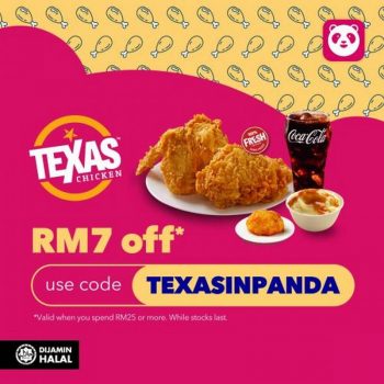 Texas-Chicken-FoodPanda-Promo-350x350 - Beverages Food , Restaurant & Pub Johor Kedah Kelantan Kuala Lumpur Melaka Negeri Sembilan Online Store Pahang Penang Perak Perlis Promotions & Freebies Putrajaya Sabah Sarawak Selangor Terengganu 