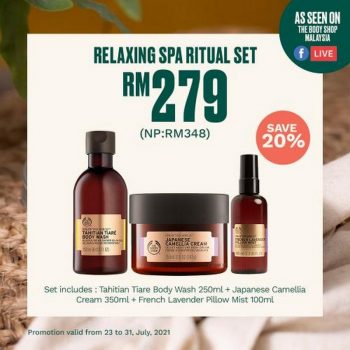 The-Body-Shop-Home-Spa-Set-Promotion-1-350x350 - Beauty & Health Johor Kedah Kelantan Kuala Lumpur Melaka Negeri Sembilan Online Store Pahang Penang Perak Perlis Personal Care Promotions & Freebies Putrajaya Sabah Sarawak Selangor Skincare Terengganu 