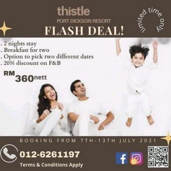 Thistle-Port-Dickson-Resort-Flash-Deal-350x350 - Beverages Food , Restaurant & Pub Hotels Negeri Sembilan Promotions & Freebies Sports,Leisure & Travel 