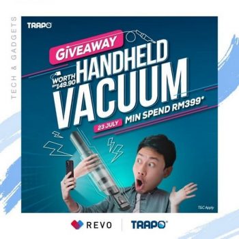 Trapo-Free-Oxtra-Handheld-Vacuum-Promo-with-Revo-350x350 - Automotive Johor Kedah Kelantan Kuala Lumpur Melaka Negeri Sembilan Online Store Pahang Penang Perak Perlis Promotions & Freebies Putrajaya Sabah Sarawak Selangor Terengganu 