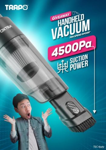 Trapo-Free-Oxtra-Handheld-Vacuum-Promotion-1-350x495 - Automotive Johor Kedah Kelantan Kuala Lumpur Melaka Negeri Sembilan Online Store Pahang Penang Perak Perlis Promotions & Freebies Putrajaya Sabah Sarawak Selangor Terengganu 