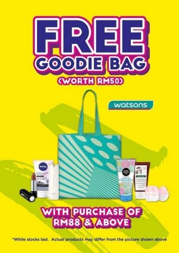 Watsons-Free-Goodie-Bag-Promo-at-Gurney-Paragon-350x496 - Others Penang Promotions & Freebies 