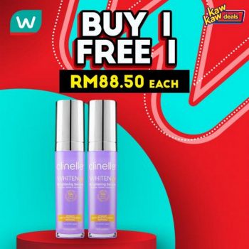 Watsons-Kaw-Kaw-1-for-1-Deals-Sale-10-350x350 7-12 Jul 2021: Watsons Kaw Kaw 1 for 1 Deals Sale