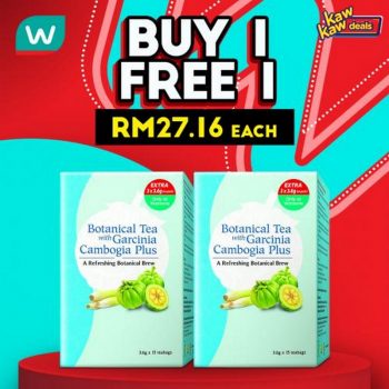 Watsons-Kaw-Kaw-1-for-1-Deals-Sale-19-350x350 7-12 Jul 2021: Watsons Kaw Kaw 1 for 1 Deals Sale