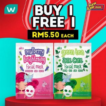 Watsons-Kaw-Kaw-1-for-1-Deals-Sale-9-350x350 7-12 Jul 2021: Watsons Kaw Kaw 1 for 1 Deals Sale
