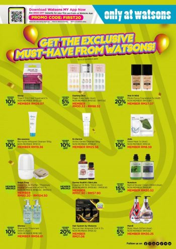 Watsons-Promotion-Catalogue-20-350x495 - Beauty & Health Cosmetics Hair Care Health Supplements Johor Kedah Kelantan Kuala Lumpur Melaka Negeri Sembilan Online Store Pahang Penang Perak Perlis Personal Care Promotions & Freebies Putrajaya Sabah Sarawak Selangor Skincare Terengganu 