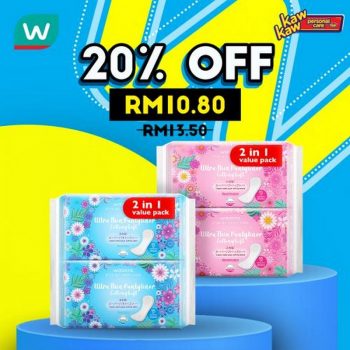 Watsons-Sanitary-Protection-Sale-6-350x350 - Beauty & Health Health Supplements Johor Kedah Kelantan Kuala Lumpur Malaysia Sales Melaka Negeri Sembilan Online Store Pahang Penang Perak Perlis Personal Care Putrajaya Sabah Sarawak Selangor Terengganu 