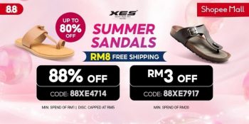 XES-Shoes-Summer-Sandals-Promo-350x175 - Fashion Accessories Fashion Lifestyle & Department Store Footwear Johor Kedah Kelantan Kuala Lumpur Melaka Negeri Sembilan Online Store Pahang Penang Perak Perlis Promotions & Freebies Putrajaya Sabah Sarawak Selangor Terengganu 