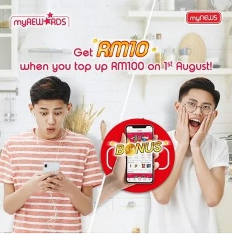 1 Aug 2021: myNEWS Free RM10 Credit Promo - EverydayOnSales.com