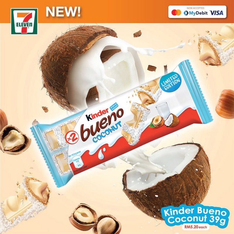 Penang Foodie - The limited-edition Kinder Bueno Coconut