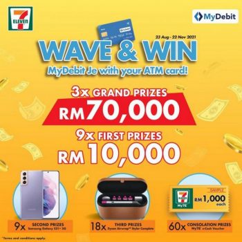 7-Eleven-MyDebit-Wave-Win-Contest-350x350 - Events & Fairs Johor Kedah Kelantan Kuala Lumpur Melaka Negeri Sembilan Others Pahang Penang Perak Perlis Putrajaya Sabah Sarawak Selangor Terengganu 