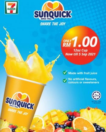 7-Eleven-Sunquick-Promotion-350x438 - Beverages Food , Restaurant & Pub Johor Kedah Kelantan Kuala Lumpur Melaka Negeri Sembilan Pahang Penang Perak Perlis Promotions & Freebies Putrajaya Sabah Sarawak Selangor Supermarket & Hypermarket Terengganu 