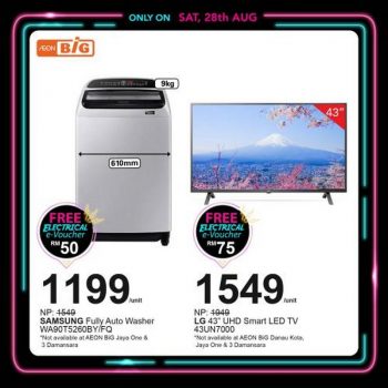 AEON-BiG-Electrical-Appliances-Promotion-2-350x350 - Johor Kedah Kelantan Kuala Lumpur Melaka Negeri Sembilan Pahang Penang Perak Perlis Promotions & Freebies Putrajaya Sabah Sarawak Selangor Supermarket & Hypermarket Terengganu 