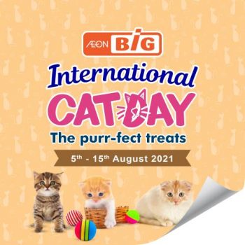AEON-BiG-International-Cat-Day-Promotion-350x350 - Johor Kedah Kelantan Kuala Lumpur Melaka Negeri Sembilan Pahang Penang Perak Perlis Pets Promotions & Freebies Putrajaya Sabah Sarawak Selangor Sports,Leisure & Travel Supermarket & Hypermarket Terengganu 