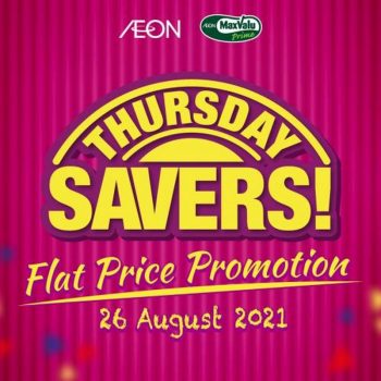 AEON-Supermarket-Thursday-Savers-Promotion-9-350x350 - Johor Kedah Kelantan Kuala Lumpur Melaka Negeri Sembilan Pahang Penang Perak Perlis Promotions & Freebies Putrajaya Sabah Sarawak Selangor Supermarket & Hypermarket Terengganu 