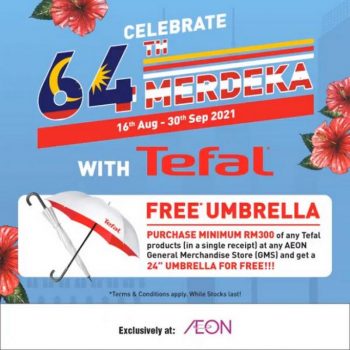 AEON-Tefal-Merdeka-Promotion-350x350 - Electronics & Computers Home Appliances Johor Kedah Kelantan Kitchen Appliances Kuala Lumpur Melaka Negeri Sembilan Pahang Penang Perak Perlis Promotions & Freebies Putrajaya Sabah Sarawak Selangor Supermarket & Hypermarket Terengganu 