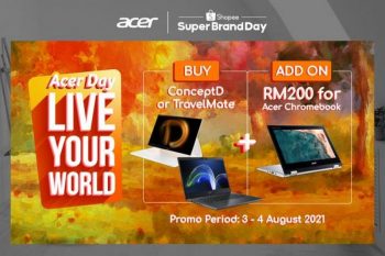 Acer-Super-Brand-Day-Sale-350x233 - Electronics & Computers IT Gadgets Accessories Johor Kedah Kelantan Kuala Lumpur Laptop Malaysia Sales Melaka Negeri Sembilan Online Store Pahang Penang Perak Perlis Putrajaya Sabah Sarawak Selangor Terengganu 