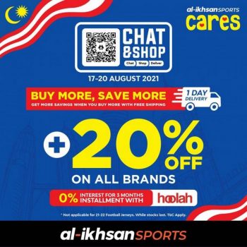 Al-Ikhsan-Buy-More-Save-More-20-OFF-Promotion-350x350 - Apparels Fashion Accessories Fashion Lifestyle & Department Store Footwear Johor Kedah Kelantan Kuala Lumpur Melaka Negeri Sembilan Online Store Pahang Penang Perak Perlis Promotions & Freebies Putrajaya Sabah Sarawak Selangor Sportswear Terengganu 