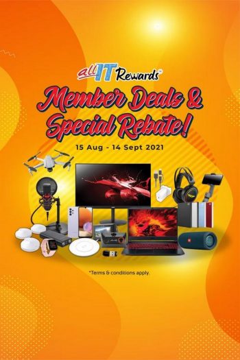 All-IT-Hypermarket-Members-Exclusive-Promotion-350x525 - Audio System & Visual System Computer Accessories Electronics & Computers IT Gadgets Accessories Johor Kedah Kelantan Kuala Lumpur Melaka Negeri Sembilan Online Store Pahang Penang Perak Perlis Promotions & Freebies Putrajaya Sabah Sarawak Selangor Terengganu 