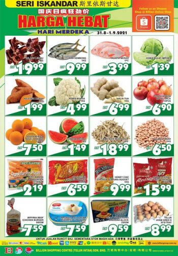 BILLION-Merdeka-Promotion-at-Seri-Iskandar-350x503 - Perak Promotions & Freebies Supermarket & Hypermarket 