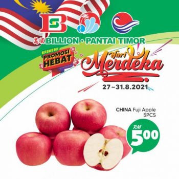 BILLION-Pantai-Timor-Merdeka-Promotion-2-1-350x350 - Johor Kedah Kelantan Kuala Lumpur Melaka Negeri Sembilan Pahang Penang Perak Perlis Promotions & Freebies Putrajaya Sabah Sarawak Selangor Supermarket & Hypermarket Terengganu 