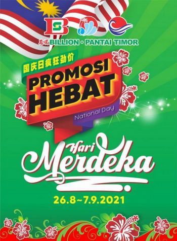 BILLION-Pantai-Timor-Merdeka-Promotion-350x475 - Johor Kedah Kelantan Kuala Lumpur Melaka Negeri Sembilan Pahang Penang Perak Perlis Promotions & Freebies Putrajaya Sabah Sarawak Selangor Supermarket & Hypermarket Terengganu 