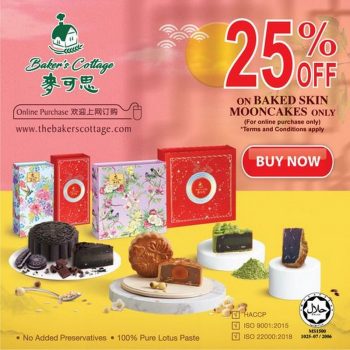 Bakers-Cottage-25-off-Promo-350x350 - Beverages Food , Restaurant & Pub Johor Kedah Kelantan Kuala Lumpur Melaka Negeri Sembilan Pahang Penang Perak Perlis Promotions & Freebies Putrajaya Sabah Sarawak Selangor Terengganu 