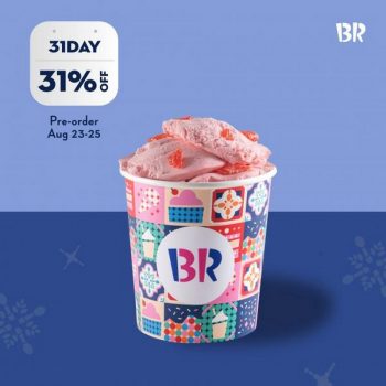 Baskin-Robbins-Pre-Order-31-OFF-Promotion-350x350 - Beverages Food , Restaurant & Pub Johor Kedah Kelantan Kuala Lumpur Melaka Negeri Sembilan Online Store Pahang Penang Perak Perlis Promotions & Freebies Putrajaya Sabah Sarawak Selangor Terengganu 