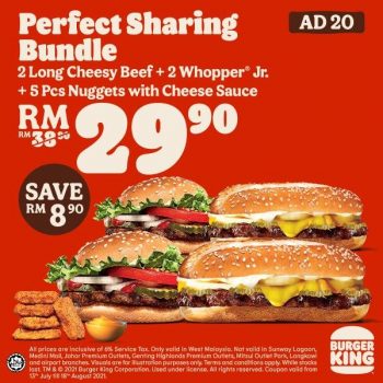 Burger-King-Perfect-Sharing-Bundle-Promotion-1-350x350 - Beverages Burger Fast Food Food , Restaurant & Pub Johor Kedah Kelantan Kuala Lumpur Melaka Negeri Sembilan Pahang Penang Perak Perlis Promotions & Freebies Putrajaya Sabah Sarawak Selangor Terengganu 