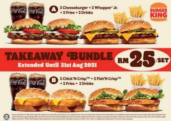 Burger-King-Takeaway-Bundle-at-RM25-Promotion-350x247 - Beverages Burger Food , Restaurant & Pub Johor Kedah Kelantan Kuala Lumpur Melaka Negeri Sembilan Pahang Penang Perak Perlis Promotions & Freebies Putrajaya Sabah Sarawak Selangor Terengganu 