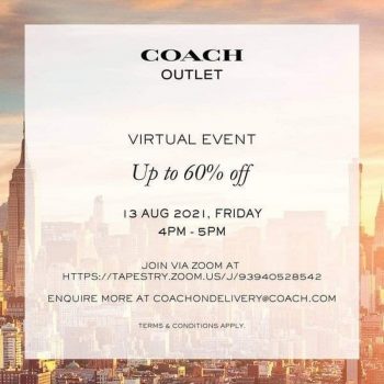 Coach-Virtual-Event-at-Genting-Highlands-Premium-Outlets-350x350 - Bags Events & Fairs Fashion Accessories Fashion Lifestyle & Department Store Johor Pahang Wallets 