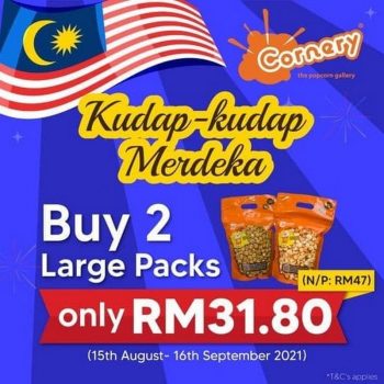 Cornery-Merdeka-Promo-350x350 - Beverages Food , Restaurant & Pub Johor Kedah Kelantan Kuala Lumpur Melaka Negeri Sembilan Pahang Penang Perak Perlis Promotions & Freebies Putrajaya Sabah Sarawak Selangor Terengganu 