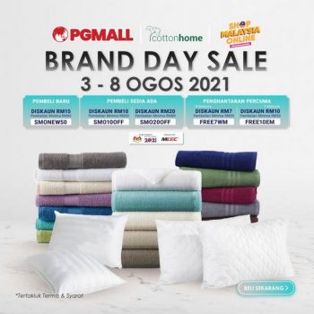 Cottonhome-PG-Mall-Brand-Day-Sale-350x350 - Home & Garden & Tools Johor Kedah Kelantan Kuala Lumpur Malaysia Sales Melaka Negeri Sembilan Online Store Others Pahang Penang Perak Perlis Putrajaya Sabah Sarawak Selangor Terengganu 