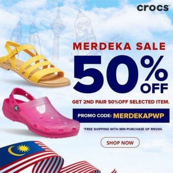 Crocs-Merdeka-Sale-350x350 - Fashion Lifestyle & Department Store Footwear Johor Kedah Kelantan Kuala Lumpur Malaysia Sales Melaka Negeri Sembilan Online Store Pahang Penang Perak Perlis Putrajaya Sabah Sarawak Selangor Terengganu 