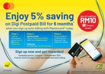 Digi-Auto-Billing-Promo-with-Mastercard-350x247 - Bank & Finance Internet & Communication Johor Kedah Kelantan Kuala Lumpur Melaka Negeri Sembilan Pahang Penang Perak Perlis Promotions & Freebies Putrajaya Sabah Sarawak Selangor Terengganu 